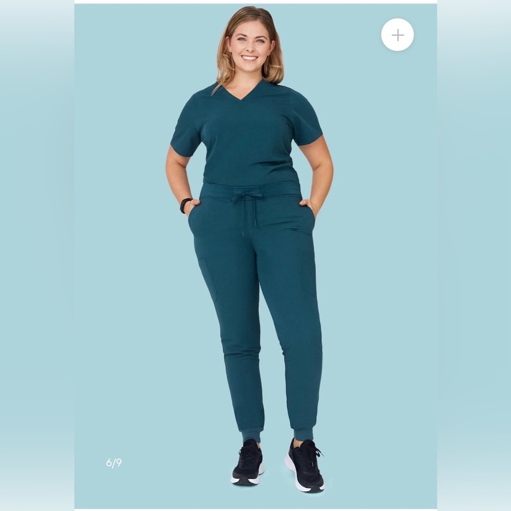 Mandala scrub set, Caribbean blue - never worn! XXL